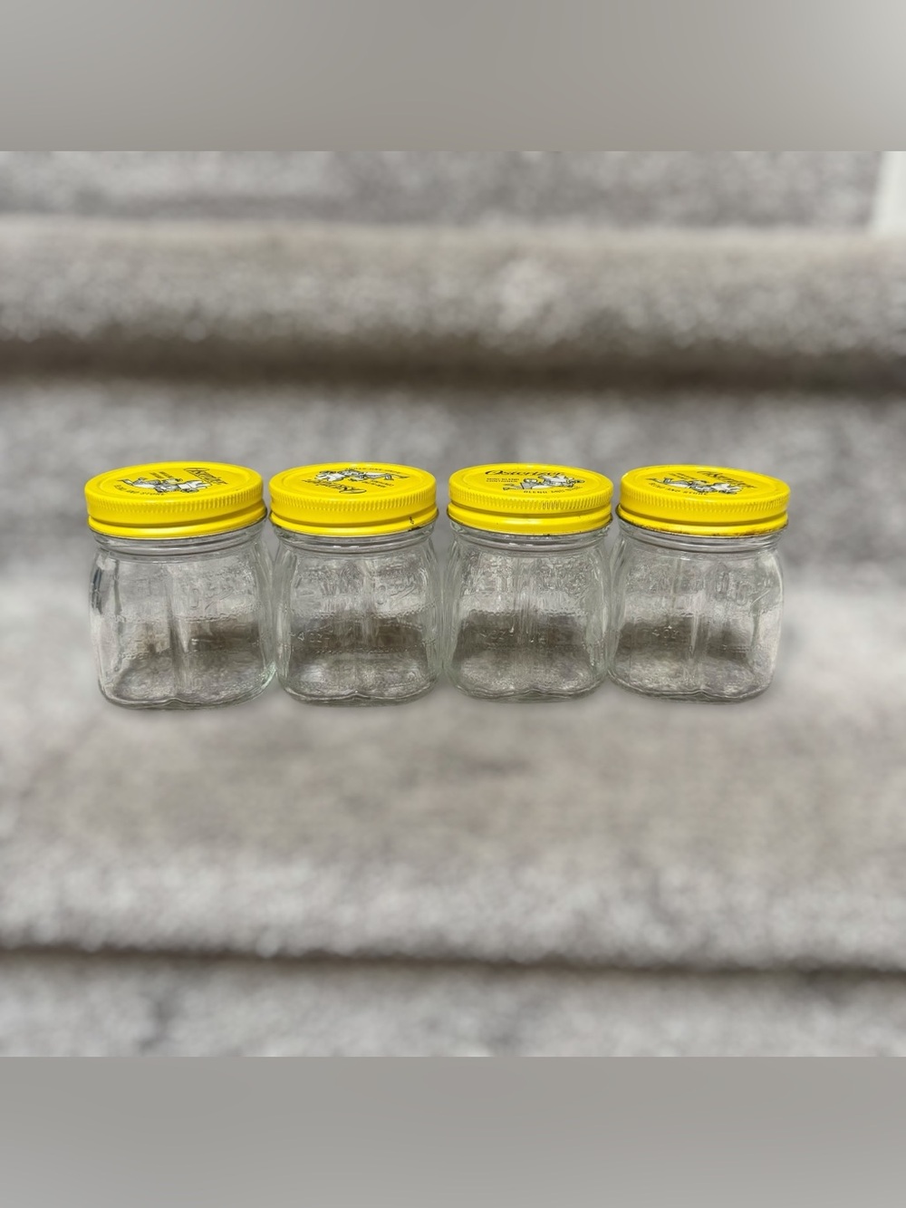 Vintage Osterizer Mini Blend and Store Containers Set of 4 MCM Retro Kitchen